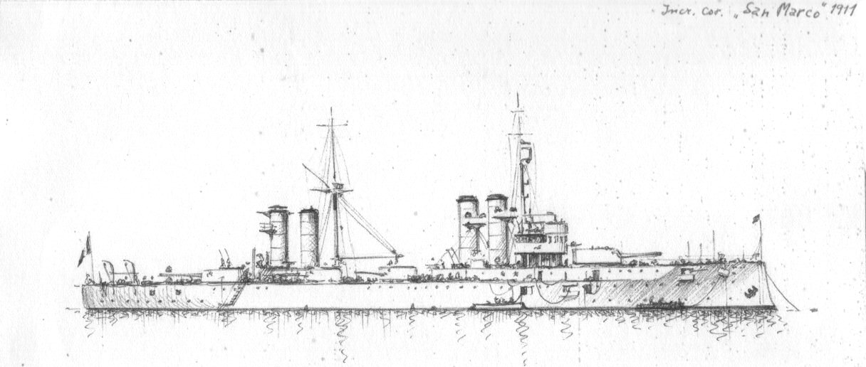 1911 - Incrociatore corazzato 'San Marco'
